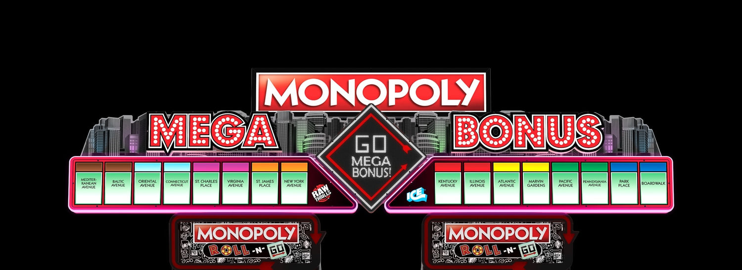 MONOPOLY 2P MEGA MARQUEE (220V) [RM7001X]