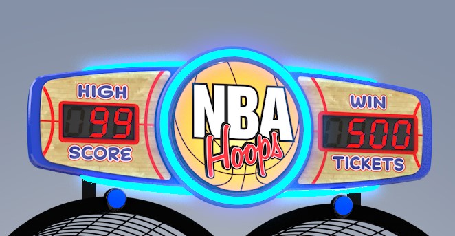 NBA HOOPS MINI MARQUEE (220V) [CB7401X]