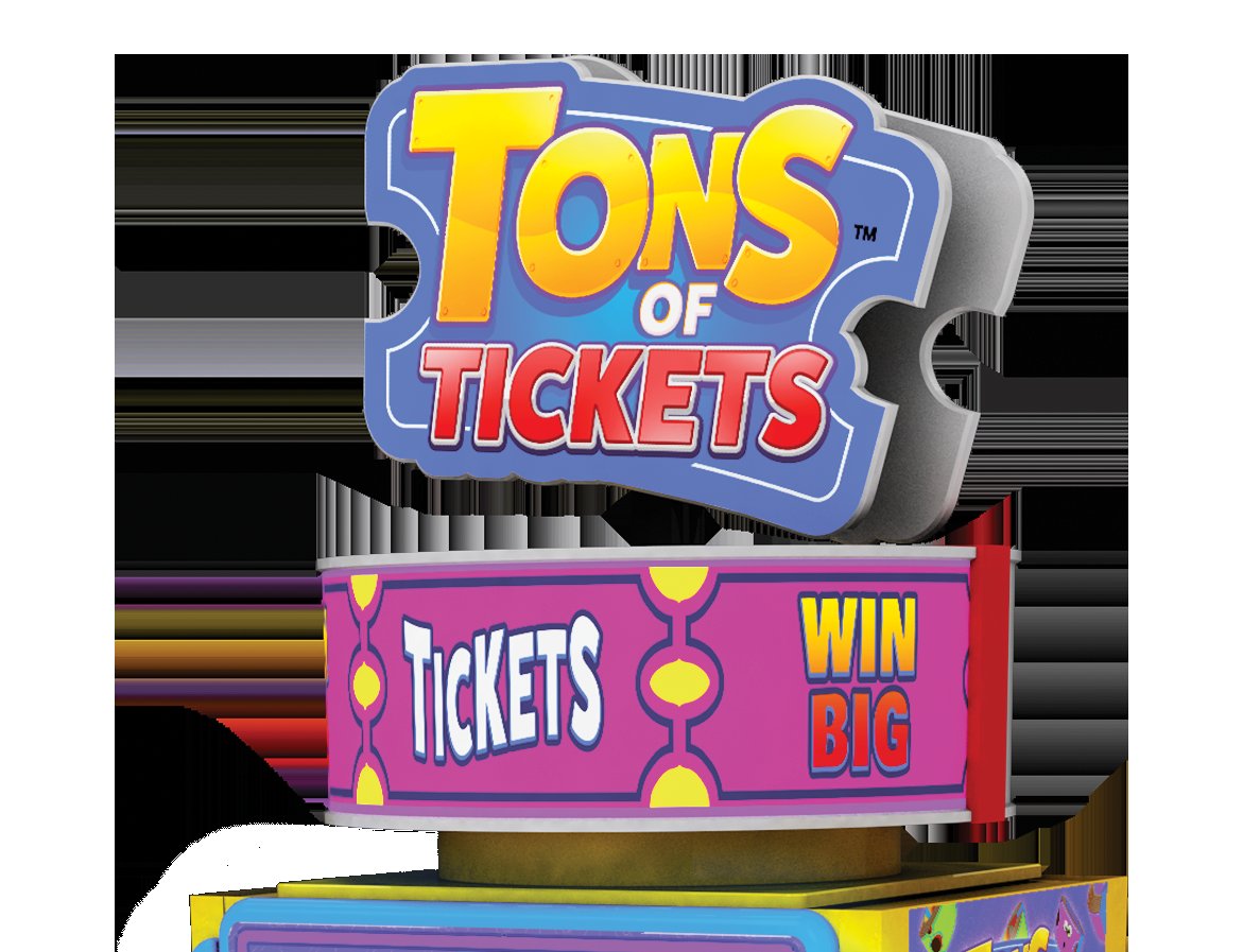 TONS OF TICKETS SINGLE GAME MARQUEE (110V) [GG7300X]