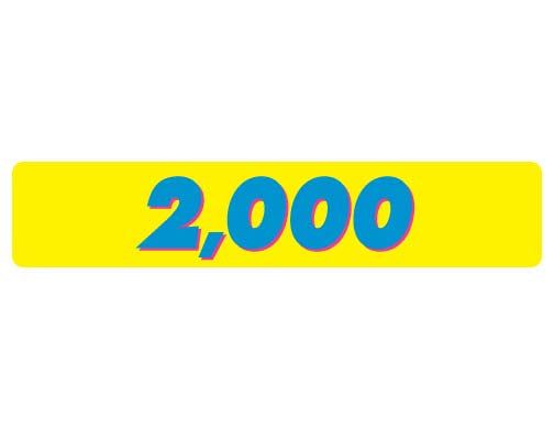 2000 POINT YELLOW LEXAN OVERLAY [AR7118] for ICE game(s)