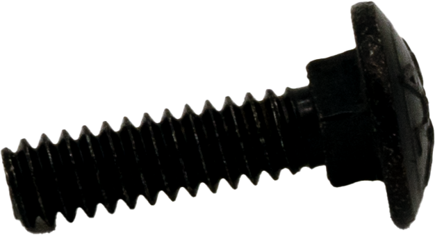 BOLT 10-24 X 3/4 CARRIAGE  BLACK [AA6413]