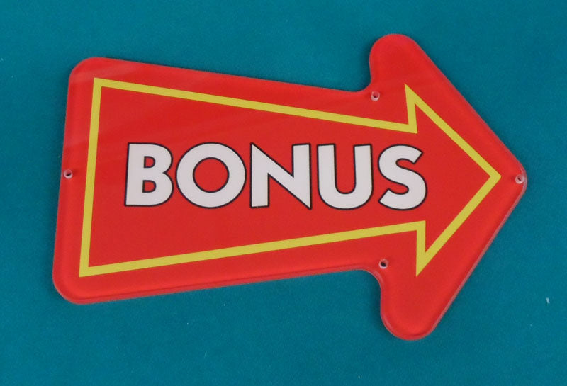 BONUS ARROW LEFT (MAT/PRINT) [WN7015] for ICE game(s)