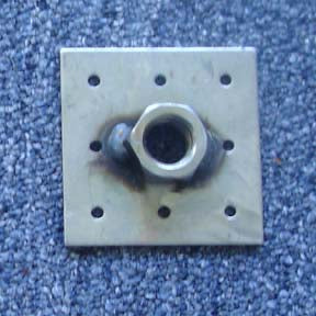 BRACKET (LEG LEVELER MTG) 3/4-10 [FP1004] for ICE game(s)