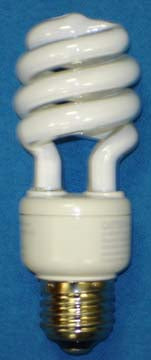 BULB COMPACT FLUORESCENT SPIRAL (14W=60W) UB14 2700K [E08690] for ICE game(s)