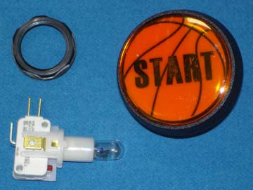 BUTTON START LARGE ORANGE NEW LEGEND [NB2005] for ICE game(s)