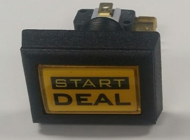 BUTTON START YELLOW ARCH W/ LED BULB SWITCH [DN2005S] for ICE game(s)