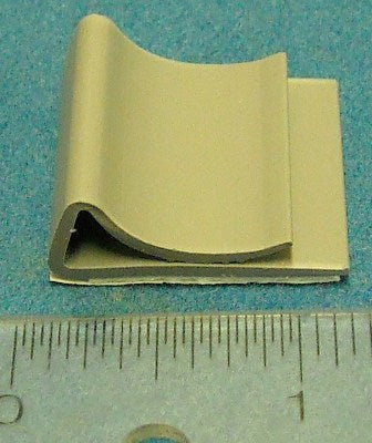 CABLE TIE DOWN (ADHESIVE) GREY J CLAMP [E00347] for ICE game(s)