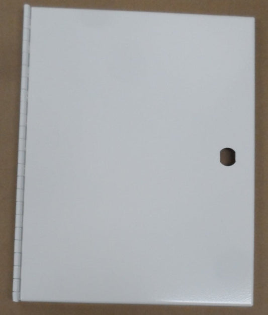 COIN DOOR (BLANK - NO ENTRY) WHITE [HF1006C-P700] for ICE game(s)