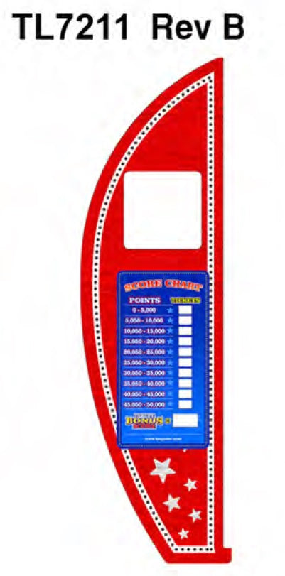 CONTROL PANEL RIGHT (MAT/PRINT) [TL7211] for ICE game(s)