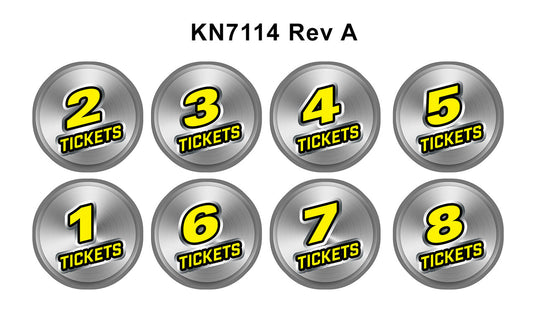 DECAL (BONUS) SPINORAMA CEC [KN7114] for ICE game(s)