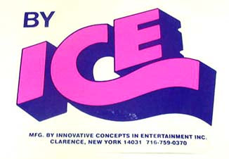 DECAL (BY ICE) PRINTED W CC7005 [CC7002] for ICE game(s)