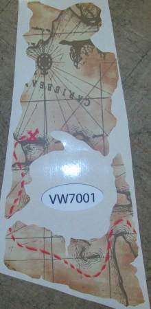 DECAL (CABINET FRONT LEFT) [VW7001] for ICE game(s)