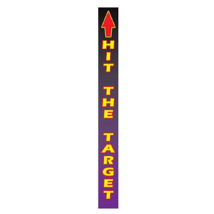 DECAL (HIT THE TARGET) [DA7014] for ICE game(s)