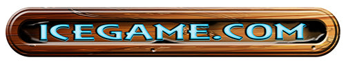 DECAL ICEGAME.COM (MATERIAL/PRINTED) [HL7009] for ICE game(s)