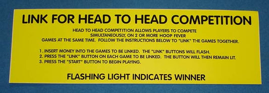 DECAL (LINKING INST.) HOOP FEVER [HF7021] for ICE game(s)