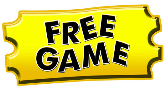 DECAL (MARQUEE FREE GAME) [BL7040] for ICE game(s)
