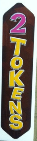 DECAL (PLAQUE INSERT 2 TOKENS) [MJ7319] for ICE game(s)
