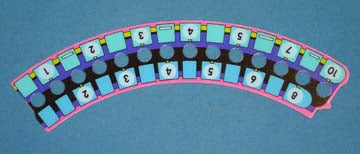 DECAL (RIGHT NUMBERED ZONE) [CJ7011] for ICE game(s)