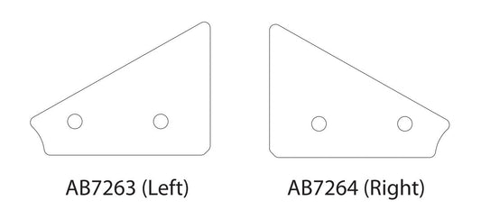DECAL (SHOOTER REFLECTOR LEFT) [AB7263] for ICE game(s)