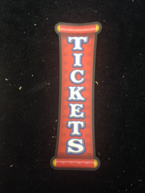 DECAL (TICKET DOOR TICKETS) [BL7056] for ICE game(s)