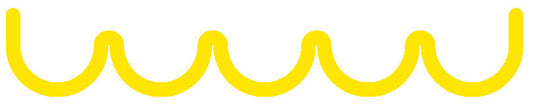 DECAL (YELLOW SCALLOPS) [TA7021] for ICE game(s)