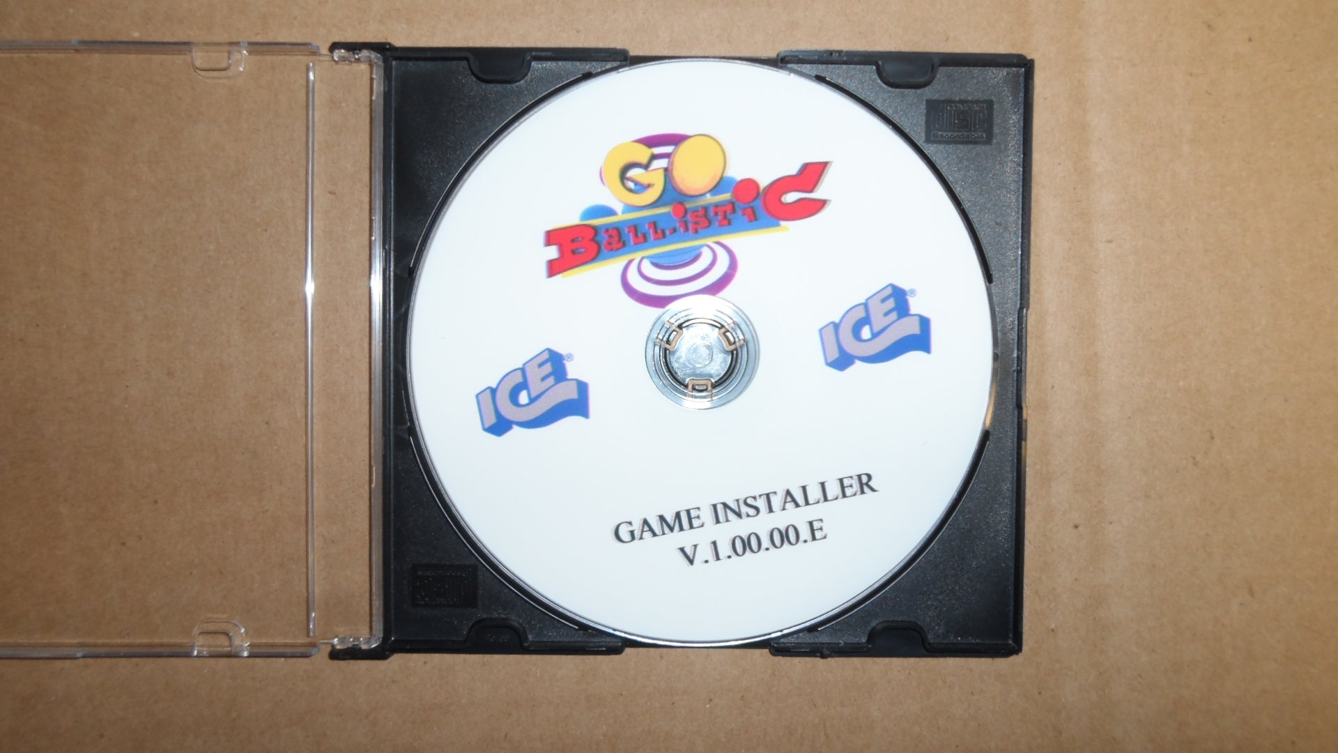 DISC RESTORE GO BALLISTIC [BA2090X] for ICE game(s)