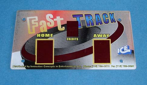 DISPLAY COVER (HARD PLASTIC FOR SCOREBOARD) [SA10108] for ICE game(s)
