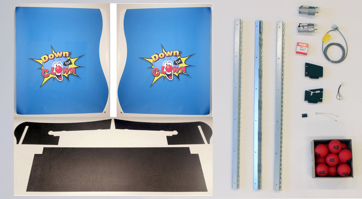 DOWN THE CLOWNKIT REFURBISHMENT KIT A [BL1000RKAX] for ICE game(s)