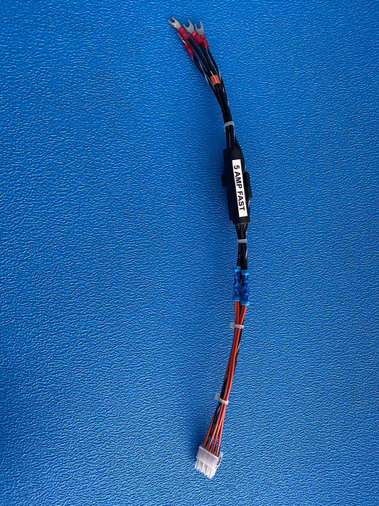 HARNESS (FUSED DUAL 5 AMP CONTROLLER POWER) USED IN GAME PRODUCED AFTER 2/2020 [AR2465LX] for ICE game(s)