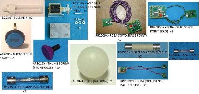 ICE BALL SPARE KIT (2005) [AR1000BSPKX] for ICE game(s)