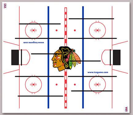 ICE SURFACE ASY (CHICAGO BLACKHAWKS) [SC3025CHIX] for ICE game(s)