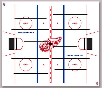 ICE SURFACE ASY (DETROIT RED WINGS) [SC3025DRWX] for ICE game(s)