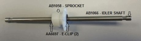 Placeholder for IDLER SHAFT (FOR SPRING) REV 2 [AB1066] for ICE game(s)