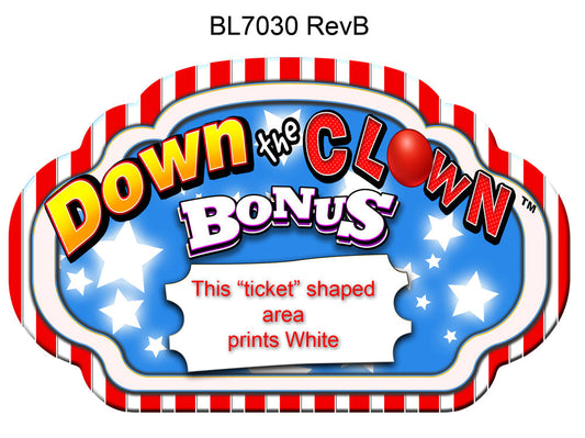 MARQUEE FRONT (MAT/PRINT) [BL7030] for ICE game(s)