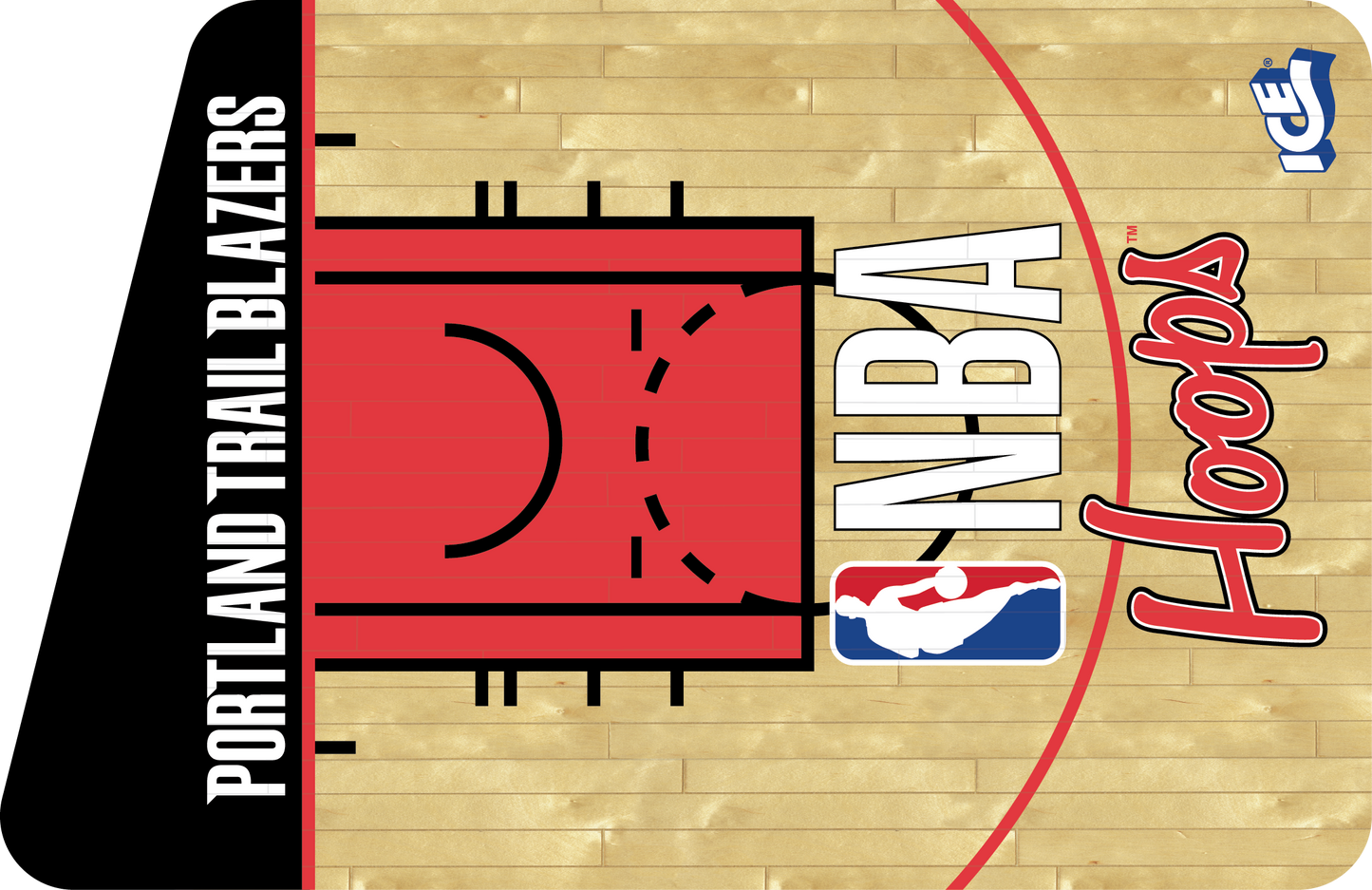 DECAL (FRONT CAB LEFT) PORTLAND TRAIL BLAZERS [NB7203POR]