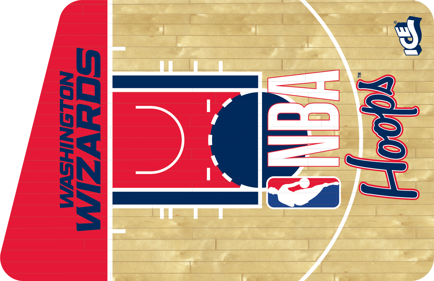 DECAL (FRONT CAB LEFT) WASHINGTON WIZARDS [NB7203WAS]