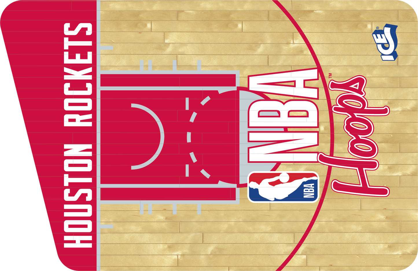 DECAL (FRONT CAB RIGHT) HOUSTON ROCKETS [NB7204HOU]