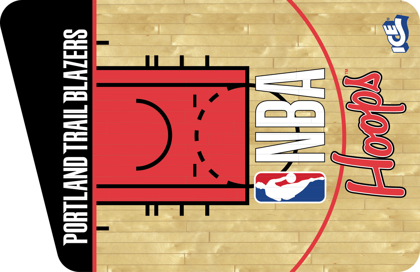 DECAL (FRONT CAB RIGHT) PORTLAND TRAIL BLAZERS [NB7204POR]