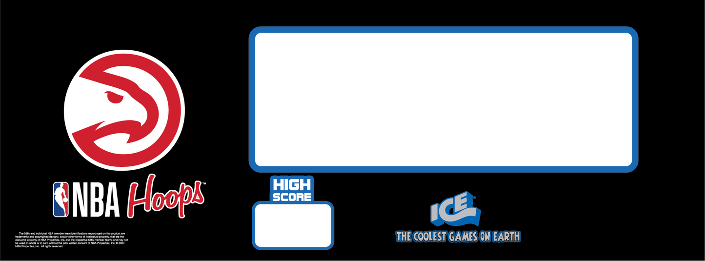 CONTROL PANEL (MAT/PRINTED) ATLANTA HAWKS [NB7206ATL]