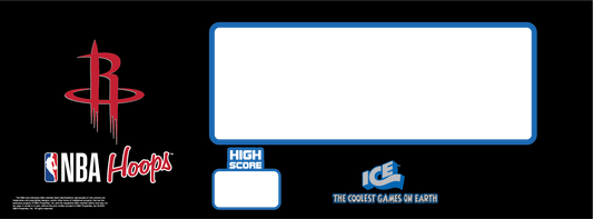 CONTROL PANEL (MAT/PRINTED) HOUSTON ROCKETS [NB7206HOU]