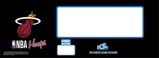 CONTROL PANEL (MAT/PRINTED) MIAMI HEAT [NB7206MIA]