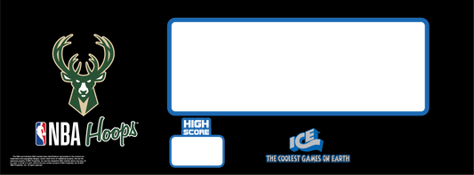 CONTROL PANEL (MAT/PRINTED) MILWAUKEE BUCKS [NB7206MIL]