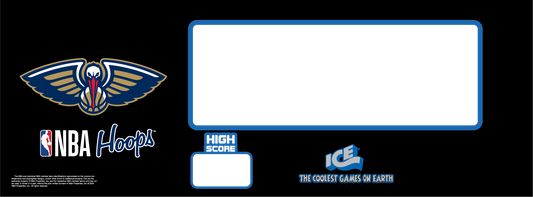 CONTROL PANEL (MAT/PRINTED) NEW ORLEANS PELICANS [NB7206NOP]