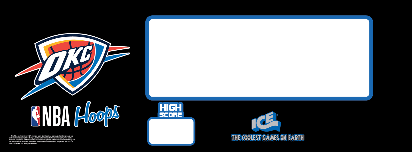 CONTROL PANEL (MAT/PRINTED) OKLAHOMA CITY THU [NB7206OKC]