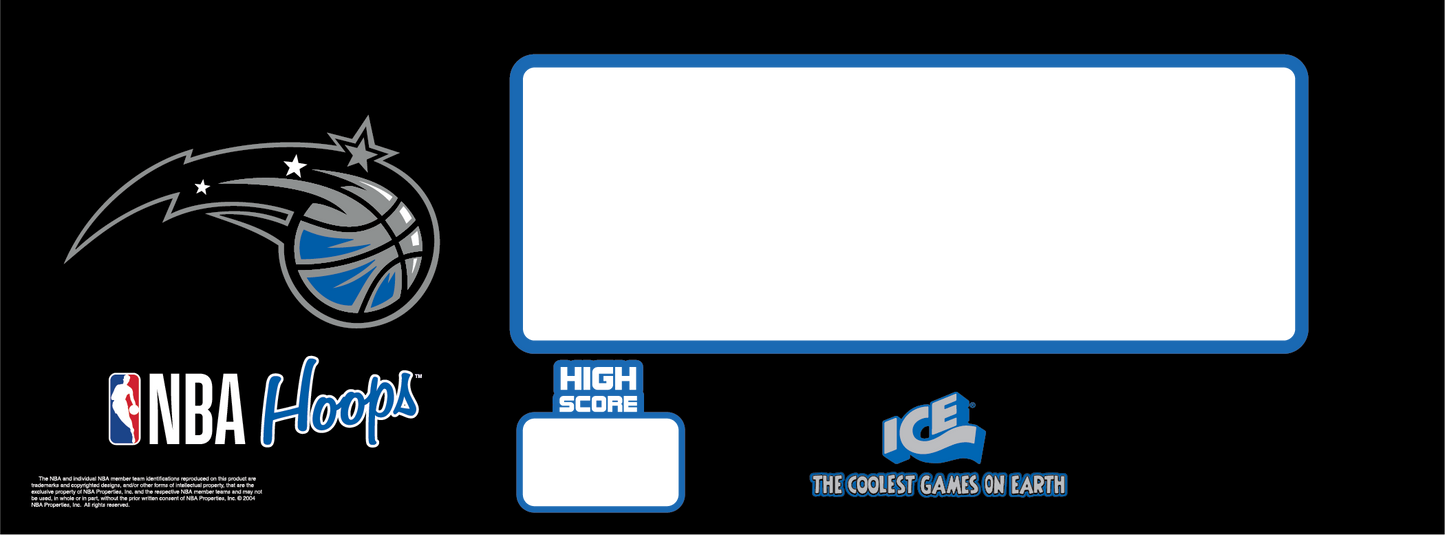 CONTROL PANEL (MAT/PRINTED) ORLANDO MAGIC [NB7206ORL]