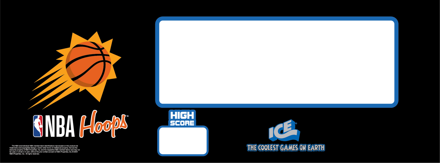 CONTROL PANEL (MAT/PRINTED) PHOENIX SUNS [NB7206PHX]