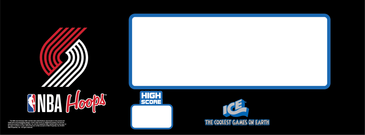 CONTROL PANEL (MAT/PRINTED) PORTLAND TRAIL BLAZERS [NB7206POR]