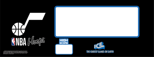 CONTROL PANEL (MAT/PRINTED) UTAH JAZZ [NB7206UTJ]