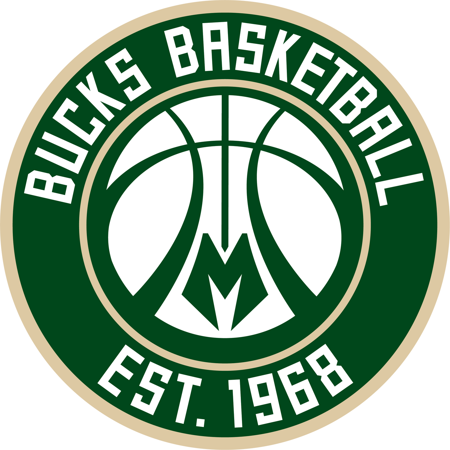 DECAL (REAR CAB SIDE) MILWAUKEE BUCKS [NB7207MIL]