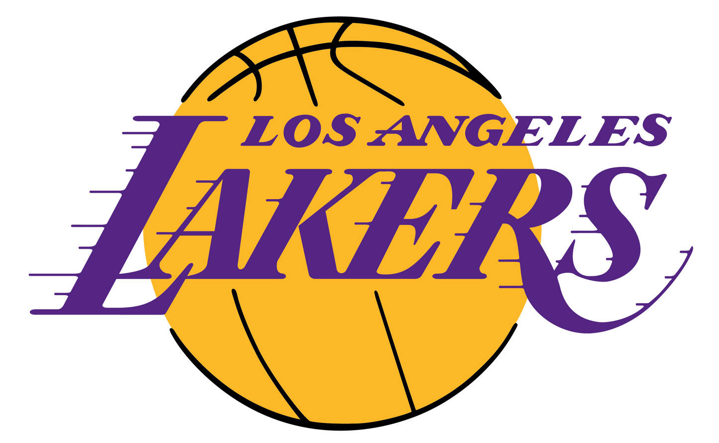 DECAL (BACKBOARD) LOS ANGELES LAKERS [NB7212LAL]